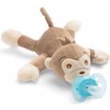 Philips Beige Barn- & Babytillbehör Philips Avent Ultra Soft Snuggle Monkey Pacifier