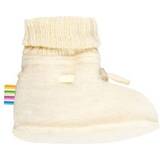 Dragskor Inneskor Joha Wool Fleece Baby Shoes - Nature