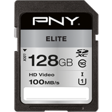 PNY SDXC Minneskort PNY Elite SDXC Class 10 UHS-I U1 100MB/s 128GB