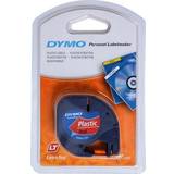 Dymo LetraTag Black on Red