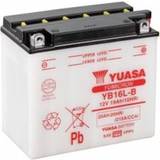 Batterier - Motorcykelbatteri Batterier & Laddbart Yuasa YB16L-B