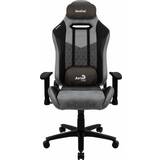 Justerbart armstöd - Läder Gamingstolar AeroCool Duke AeroSuede Gaming Chair - Black