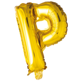 Bokstavsballonger Hisab Joker Foil Ballon Letter P Gold
