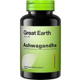D-vitaminer Vitaminer & Kosttillskott Great Earth Ashwagandha 120 st