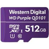 512 GB - U1 Minneskort Western Digital SC QD101 microSDXC Class 10 UHS-I U1 512GB