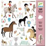 Djur - Hästar Klistermärken Djeco Stickers Horses