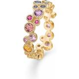 Mads Z Smycken Mads Z Poetry Luxury Rainbow Ring - Gold/Multicolour