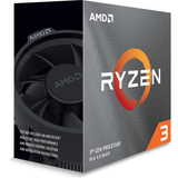 8 - AMD Socket AM4 Processorer AMD Ryzen 3 3100 3.6GHz Socket AM4 Box
