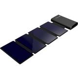 Powerbanks - Solcellsdrift Batterier & Laddbart Sandberg Solar 4-Panel Powerbank 25000mAh