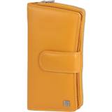 Greenburry Spongy Nappa Leather Ladies Wallet - Yellow