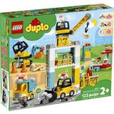 Lego Byggarbetsplatser Byggleksaker Lego Duplo Tower Crane & Construction 10933