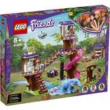 Elefanter - Plastleksaker Byggleksaker Lego Friends Jungle Rescue Base 41424