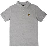 Pikétröjor Lyle & Scott Kid's Plain Polo Shirt - Grey Heather (LSC0145Z86)