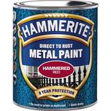Hammarlack målarfärg Hammerite Direct to Rust Hammered Effect Metallfärg Hammered Red 0.75L