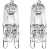 Airam Halogenlampor Airam 9410179 Halogen Lamp 40W G9 2-pack