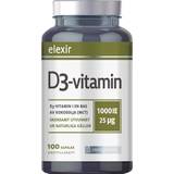 Elexir Pharma D3-Vitamin 1000 IE 100 st