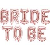 Festprodukter PartyDeco Foil Ballon Bride to Be Rose Gold