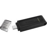 128 GB - Memory Stick PRO-HG Duo - USB Type-C USB-minnen Kingston DataTraveler 70 128GB USB 3.2