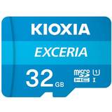 MicroSDHC Minneskort & USB-minnen Kioxia Exceria microSDHC Class 10 UHS-I U1 32GB