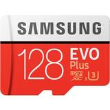 Samsung 128 GB Minneskort Samsung Evo Plus 2020 microSDXC MC128HA Class 10 UHS-I U3 128GB