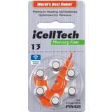 Batterier & Laddbart iCellTech 13 Compatible 6-pack