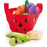 Hape Träleksaker Matleksaker Hape Toddler Vegetable Basket