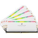 32 GB - 8 GB - DDR4 RAM minnen Corsair Dominator Platinum RGB White DDR4 3200MHz 4x8GB (CMT32GX4M4C3200C16W)