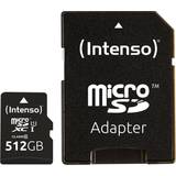 512 GB - U1 Minneskort Intenso Premium microSDXC Class 10 UHS-I U1 512GB