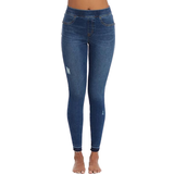 Blåa - Nylon Jeans Spanx Distressed Ankle Skinny Jeans - Medium Wash