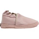 Mocka Lära-gå-skor Melton Leather Shoe - Pink