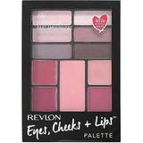 Palett Läpprodukter Revlon Eyes Cheeks + Lips Palette Berry in Love