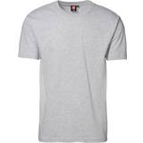 ID Herr T-shirts & Linnen ID T-Time T-shirt - Grey Melange