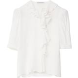 Rodebjer Dam Blusar Rodebjer Xilla Silk Blouse - Off White