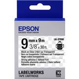 Epson LabelWorks Black on Clear