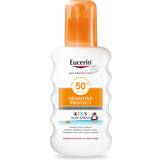 Sprayflaskor Solskydd Eucerin Kids Sensitive Protect Sun Spray SPF50+ 200ml