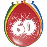 Folat Latex Ballon 60th Birthday 8-pack