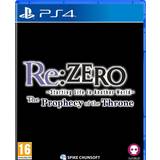 Re:zero Re: Zero: Starting Life In Another World - The Prophecy Of The Throne (PS4)