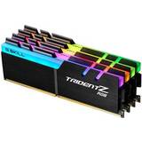 128 GB - DDR4 RAM minnen G.Skill Trident Z RGB LED DDR4 2666MHz 4x32GB (F4-2666C18Q-128GTZR)
