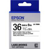 Kontorsmaterial Epson LabelWorks Black on White