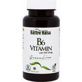 Bättre hälsa Vitaminer & Kosttillskott Bättre hälsa B6 Vitamin 25mg 60 st