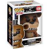 Games Vinyl Figure Freddy Flocked Five Nights at FreddyÂ´s POP 9 cm Funko Mini figures 