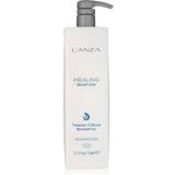 Lanza Fett hår Schampon Lanza Healing Moisture Tamanu Cream Shampoo 1000ml