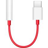 Röda Kablar OnePlus USB C - 3.5mm M-F Adapter