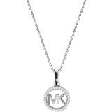 Michael Kors Stiftörhängen Smycken Michael Kors Kette Necklace - Silver/White