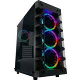 LC-Power Midi Tower (ATX) Datorchassin LC-Power Gaming 709B Solar_System_X Tempered glass