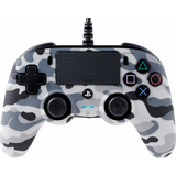 Gråa - PlayStation 4 Spelkontroller Nacon Wired Compact Controller (PS4) - Camo Grey