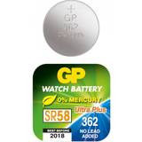 GP Batteries Knappcellsbatterier - Silveroxid Batterier & Laddbart GP Batteries Ultra Plus 362