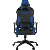 Justerbart ryggstöd - Läder Gamingstolar Gamdias Achilles E2 L Gaming Chair - Black/Blue