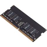 PNY SO-DIMM DDR4 RAM minnen PNY Performance SO-DIMM DDR4 2666MHz 8GB (MN8GSD42666)