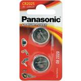 Batterier - Lithium Batterier & Laddbart Panasonic CR2025 2-pack